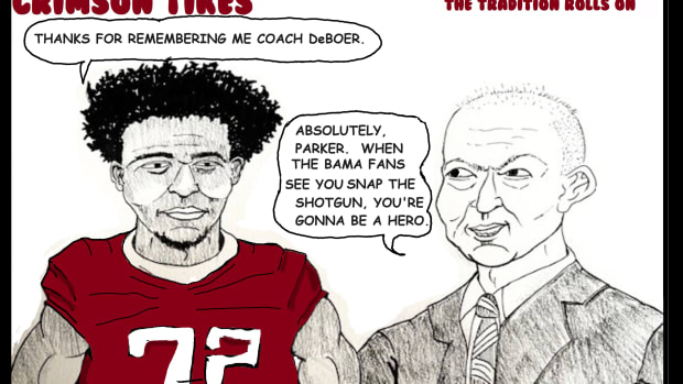 Crimson Tikes: Centered on the Tide